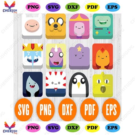 Adventure Time Free SVG File 的图像结果