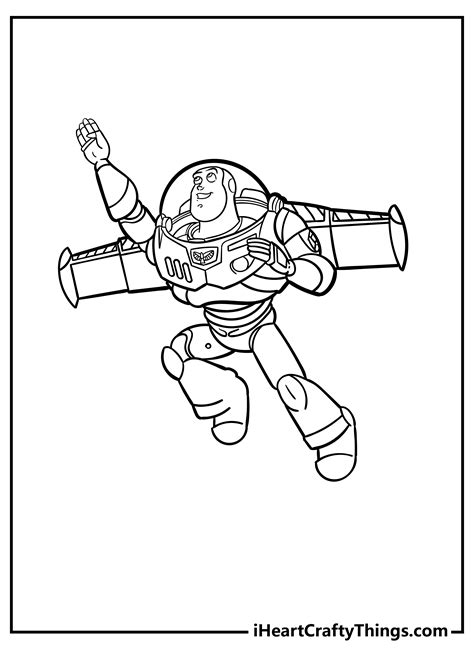 Buzz Lightyear Coloring Pages