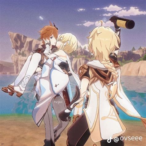 Childe and Lumine Genshin Impact | HoYoLAB