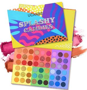 COSLUXE UCANBE ORIGINAL 54 Colors Splashy Candies Eyeshadow Palette ...