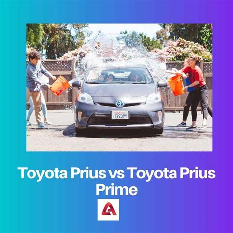 Toyota Prius vs Toyota Prius Prime: Difference and Comparison