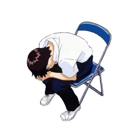 Shinji Ikari Chair Pose