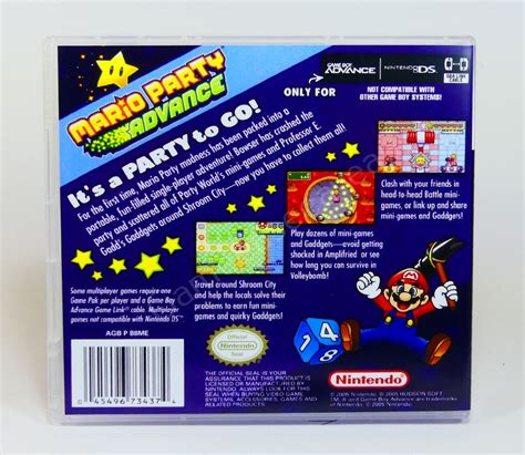 Mario Party Advance - GBA Replacement Case – GameCaseCaveAU