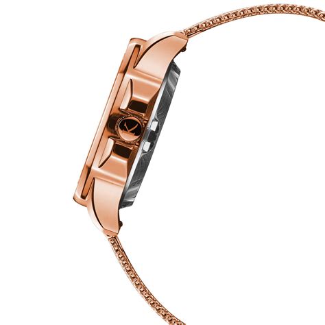 Buy Kredo Men Otus Malik Rose Automatic Skeleton Analogue Watch (KW076 ...