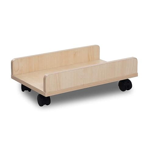 Bestier Computer CPU Stand Cart CPU Floor Stand Computer Tower Stand ...