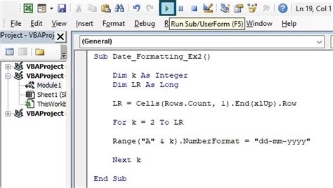Image result for Format Time VBA Excel Form