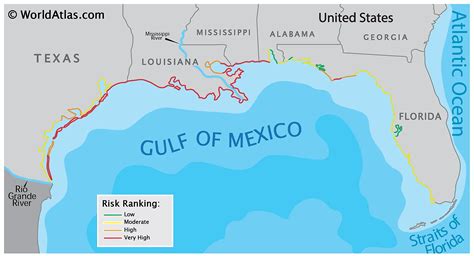Gulf Coastal Plain Map