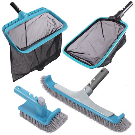 Amazon.com : Sepetrel Deluxe Swimming Pool Cleaning Kit Including 2 ...