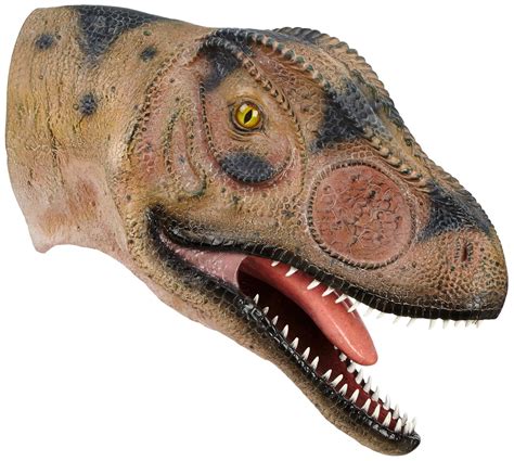 Design Toscano Giant Allosaurus Dinosaur Wall Trophy Sculpture, Mouth ...