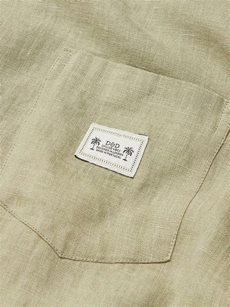 DESMOND & DEMPSEY Linen Pyjama Set for Men | MR PORTER