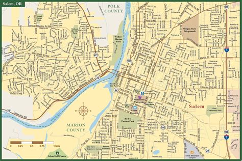 Map Of West Salem Oregon - Printable Maps Online