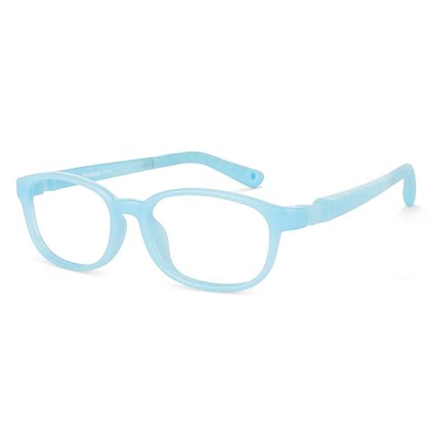 Buy Kids Glasses: Sky Blue Full Rim Oval Kids 5-8 yrs Lenskart Junior ...