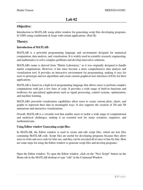 MATLAB Computer Programming 的图像结果