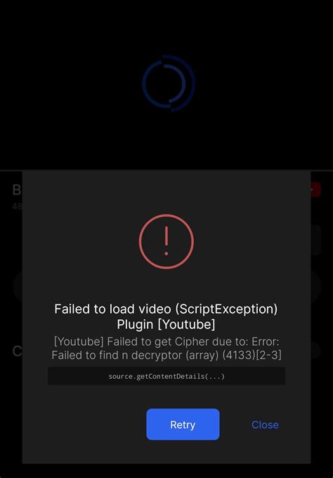 Getting this error with every video : r/grayjay