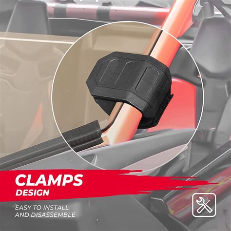 Buy 1/4 Inch Half Front Windshield Dark Tint For Can Am Maverick X3 ...