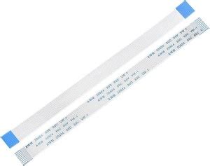 SLVC 9 Pin Flat Ribbon Cable 1mm Pitch 100mm Length A-TYPE 3D Printer ...