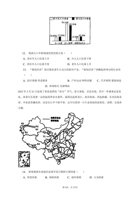 2023年山东省潍坊市中考地理模拟试卷（一）（含解析）-21世纪教育网