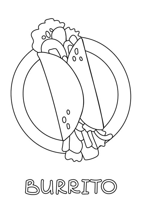 Taco bell coloring page Vectors - Download Free High-Quality Vectors ...