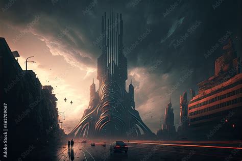 Alien Mega City Landscape 的图像结果