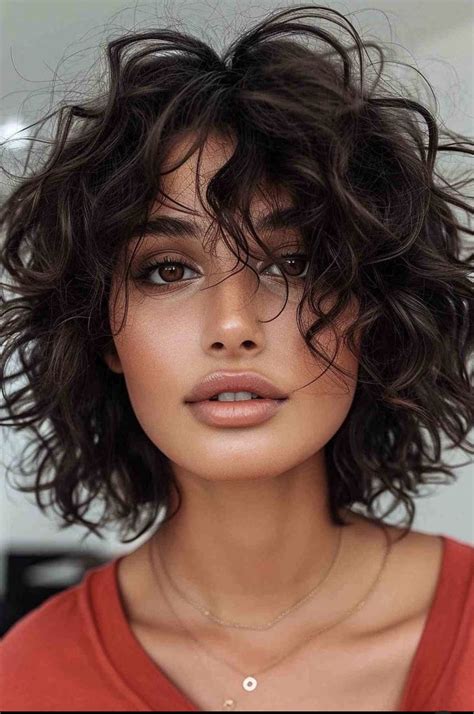 Pin by ROMAIN LUCK on Coiffures cheveux ondulés in 2025 | Short wavy ...