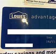 Image result for Lowe's Credit Card Account