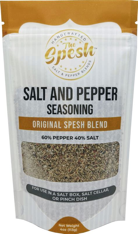The Spesh - Gourmet VTF5 Salt and Pepper Finishing Seasoning Mix of 12 ...