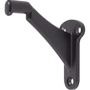 Stone Harbor Hardware, Heavy Duty Handrail Bracket (Matte Black ...