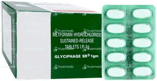 Glyciphage Sr 1gm Tablet: Uses, Side Effects, Price & Substitutes