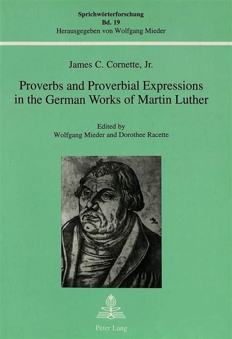 Buy Proverbs and Proverbial Expressions in the German Works of Martin ...
