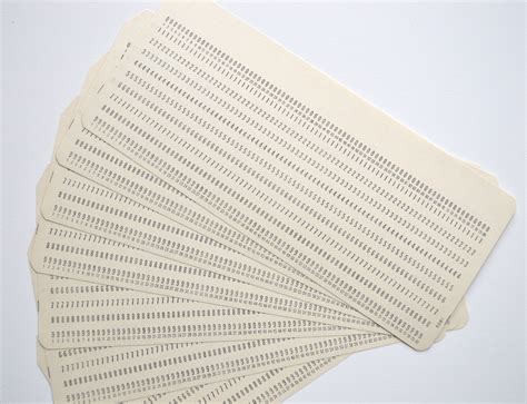 Image result for Punch Card Computer