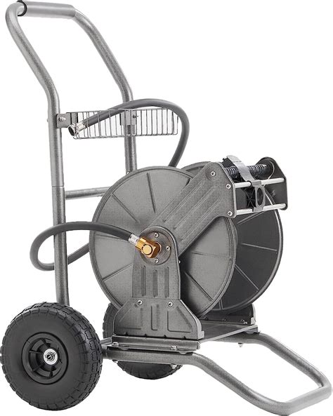 Snapklik.com : Giraffe Tools Garden Hose Reel Cart