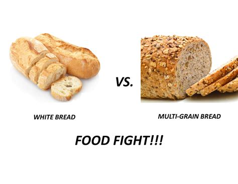 Grain Bread Vs White Bread