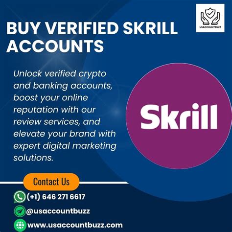 May 7 | Trusted Ways to Secure a Fully Verified Skrill Account ...