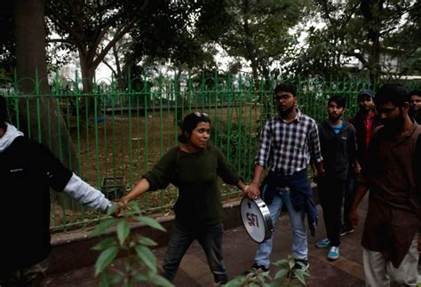 JNU students protest