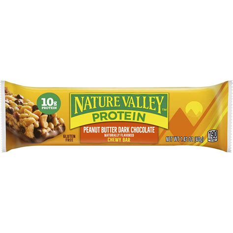 Nature Valley™ Protein Chewy Granola Bars Peanut Butter Dark Chocolate ...