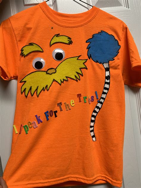 Dr. Seuss, The Lorax T-shirt | Dr seuss shirts, Dr seuss clothing, Dr ...