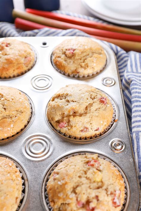 Rhubarb recipes muffins – Artofit