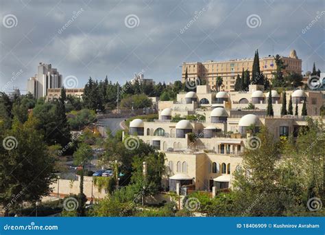 The Capital of Israel - Jerusalem Stock Image - Image of blue, outdoors: 18406909