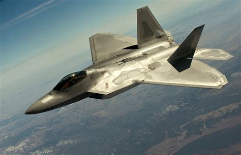 HD Wallpaper of the Lockheed Martin F-22 Raptor in Action
