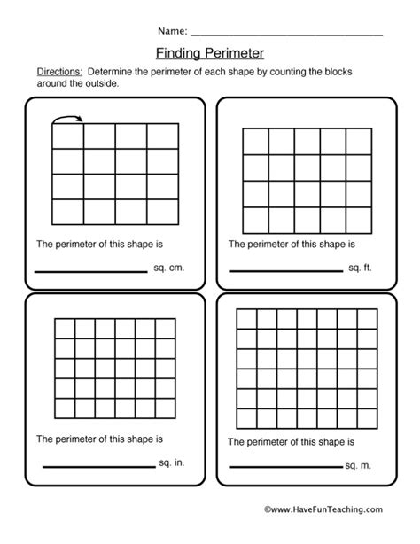 Image result for Perimeter Math Problem