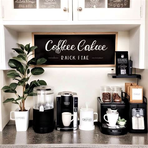 20 Office Coffee Station Ideas For A Dream Break Room