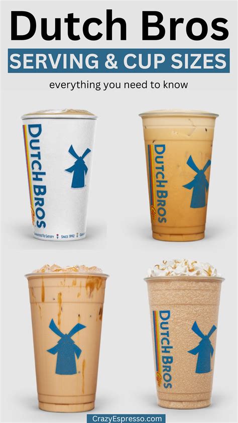 Dutch Bros Cup Sizes: How to Choose Your Drink | Dutch bros drinks ...