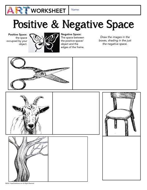 Pin on Hope Creek Studios art worksheet and curriculum