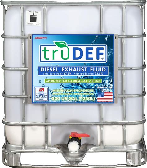 truDEF Diesel Exhaust Fluid Def 330 Gallon Tote - Def Fluid And Container, Diesel Emissions ...