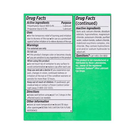 Buy Systane Ultra Extreme Relief Dry Eye Drops - 0.5 fl oz - up & up ...