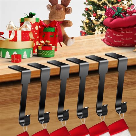 Amazon.com: EVELOMO Christmas Stockings Holder for 6 Pack, Non-Slip ...