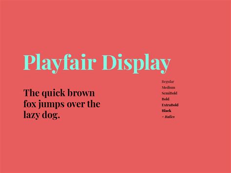 Google Font Examples at Sherry Goodson blog