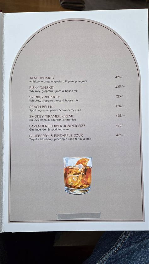 Menu at Mocha Café & Bar, Solan