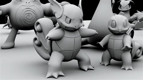 3D Model All 150 Pokemon 1st Gen Low Poly - TurboSquid 1834396