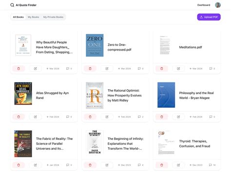 QuoteFinder AI - chat and search your documents and books